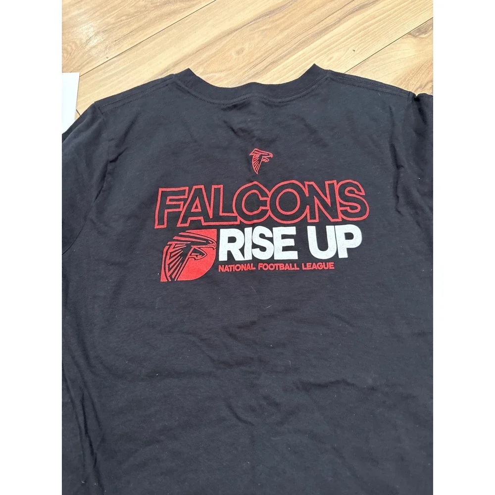 Nike Atlanta Falcons Rise Up NFL Football T Shirt Kids XL Extra Large‎